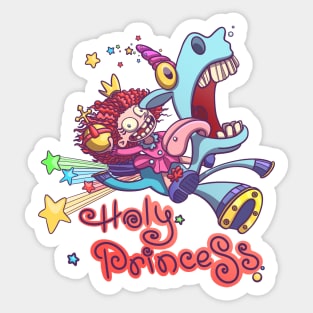 Holy princess Sticker